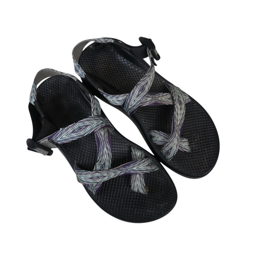 Chaco's Women's 8 Z/2 Classic Sandal in Current Dusty Blue